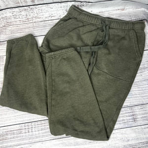 Aerie Super Soft And Comfy Olive Green Sweat Pant Joggers Sm